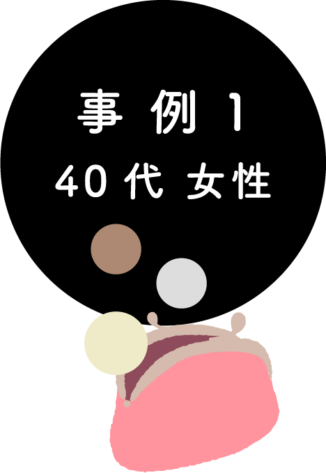 事例1/40代 女性